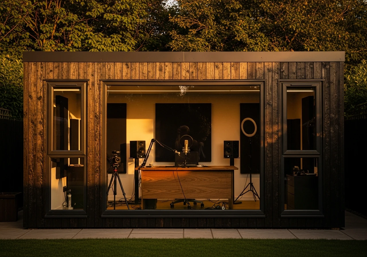Oficina podcast studio